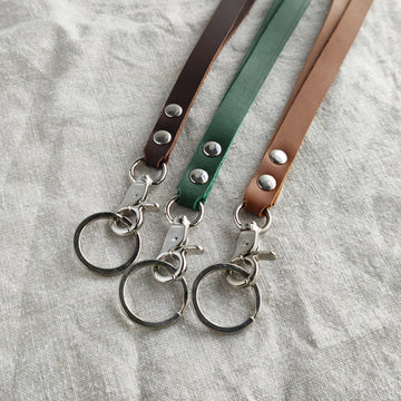 Seconds Sale- Oiled leather lanyard- Non Personalised