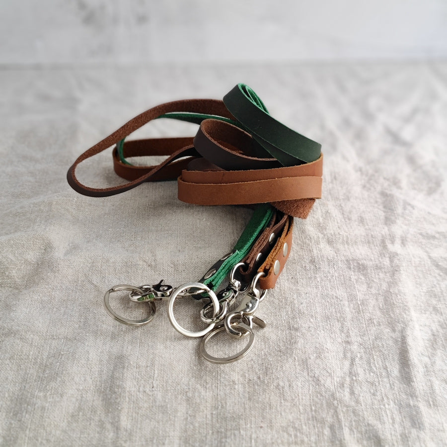 Seconds Sale- Oiled leather lanyard- Non Personalised